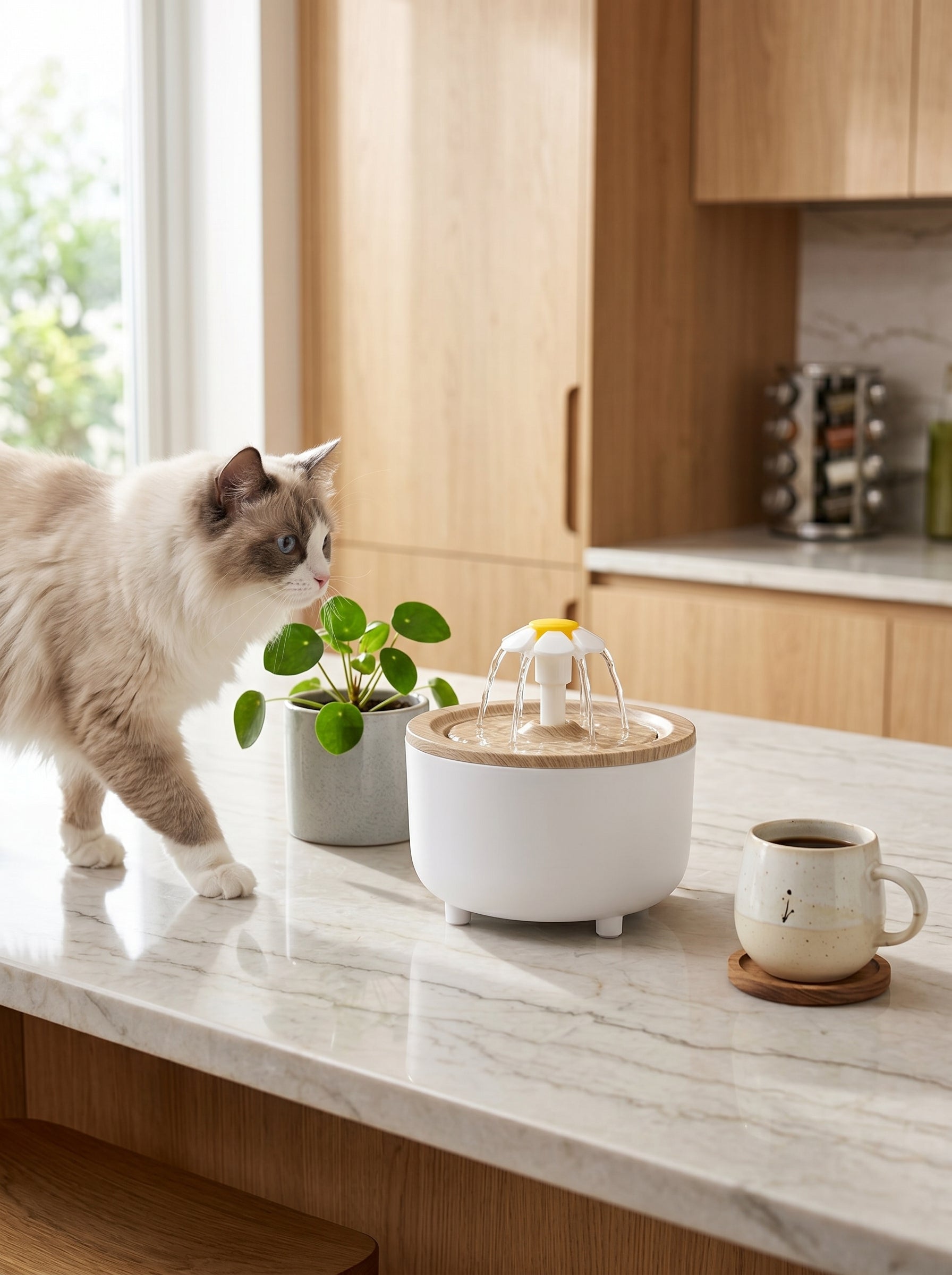 AquaFlow Cat Water Fountain