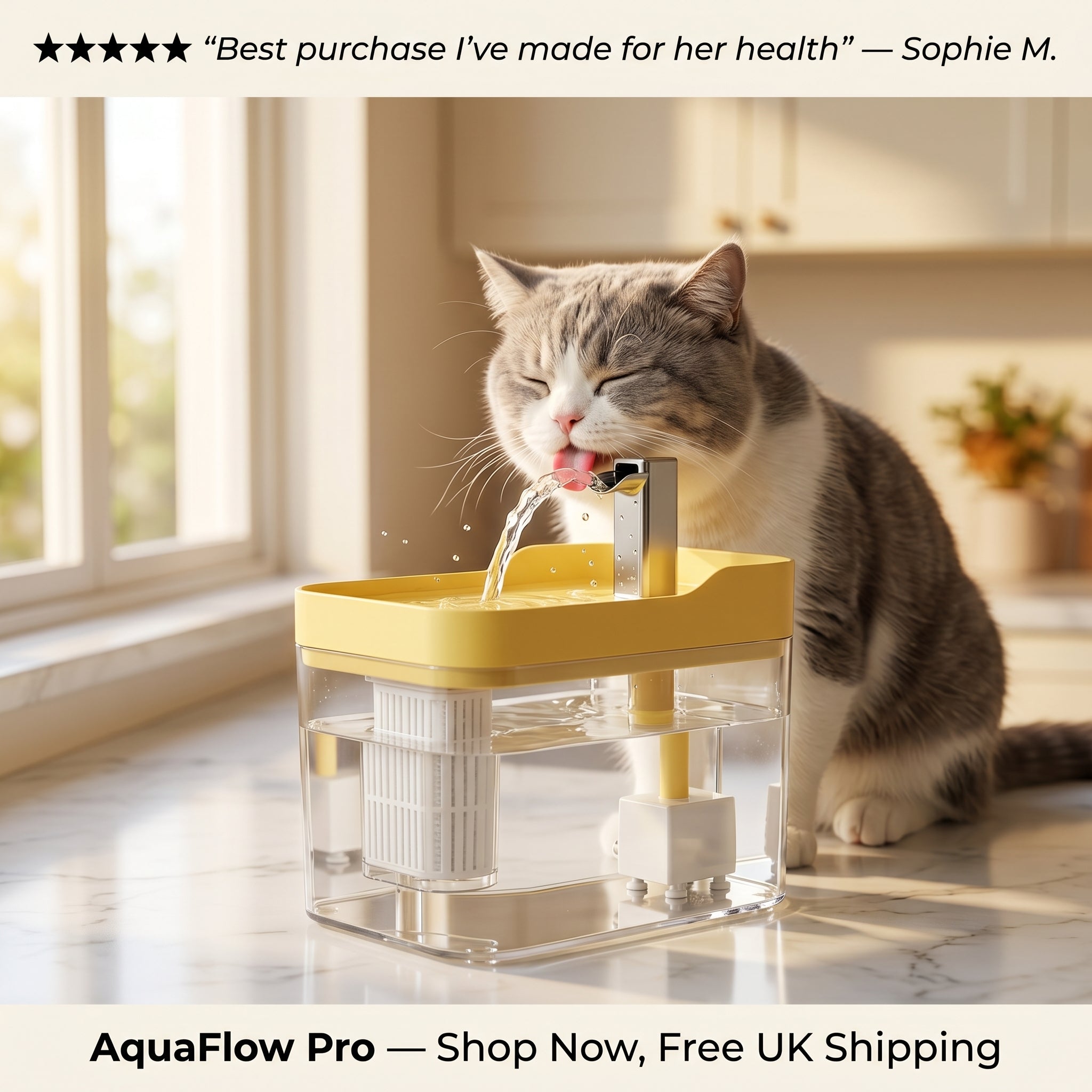 AquaFlow Pro Fountain